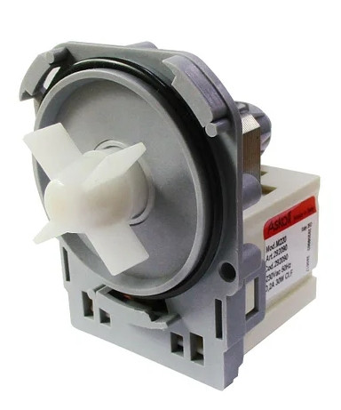 Зливний насос AEG-Electrolux-Zanussi (Askoll M114 292339, 25W), 3 засувки, клеми ззаду - 1326630009