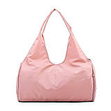 Сумка жіноча дорожня спортивна для фітнесу, подорожей із відділенням для взуття (чорна), фото 7