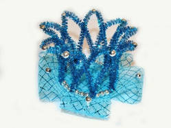 Заколка дитяча Корона синя