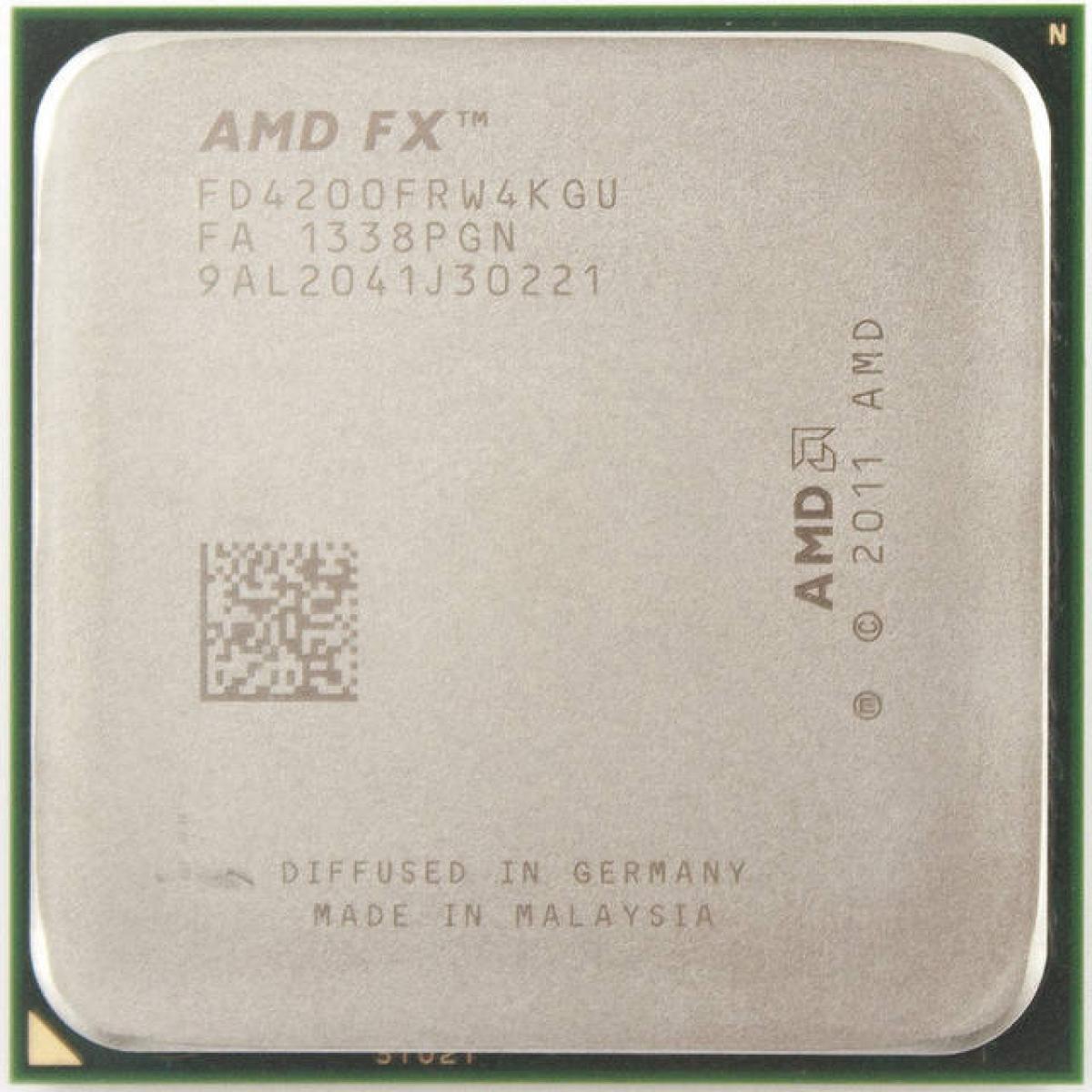 Процессор AMD FX-4200 3.30GHz/8M/2600MHz (FD4200FRW4KGU) sAM3+, tray