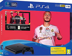 Стаціонарна ігрова приставка Sony PlayStation 4 Pro (PS4 Pro) Black + FIFA 20