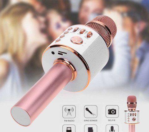Мікрофон-Караоке Hebdheld KTV-L18 в коробці
