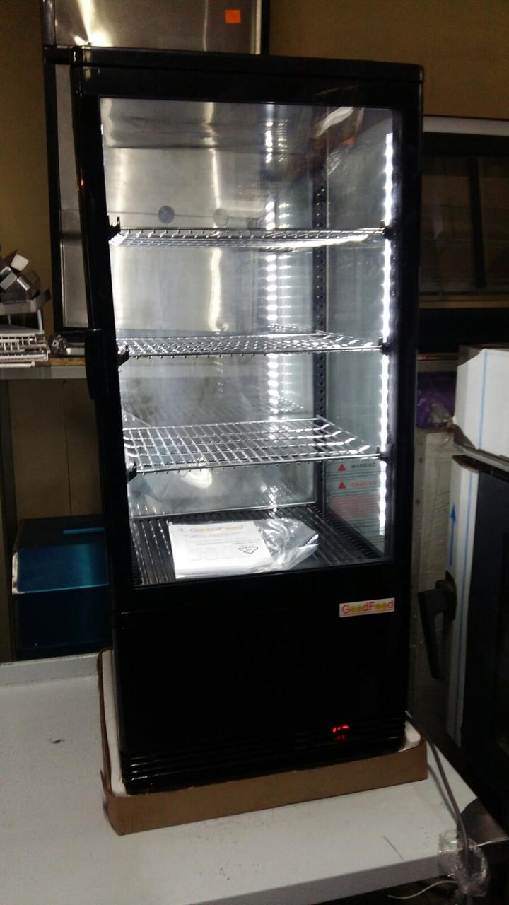 Вітрина Кондитерська настільна холодильна RT78L чорна.