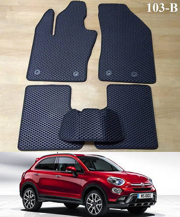 Килимки ЄВА в салон Fiat 500X '14-, фото 2