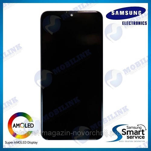 Дисплей Samsung A107 Galaxy A10S Чорний(Black),GH81-17482A, оригінал!