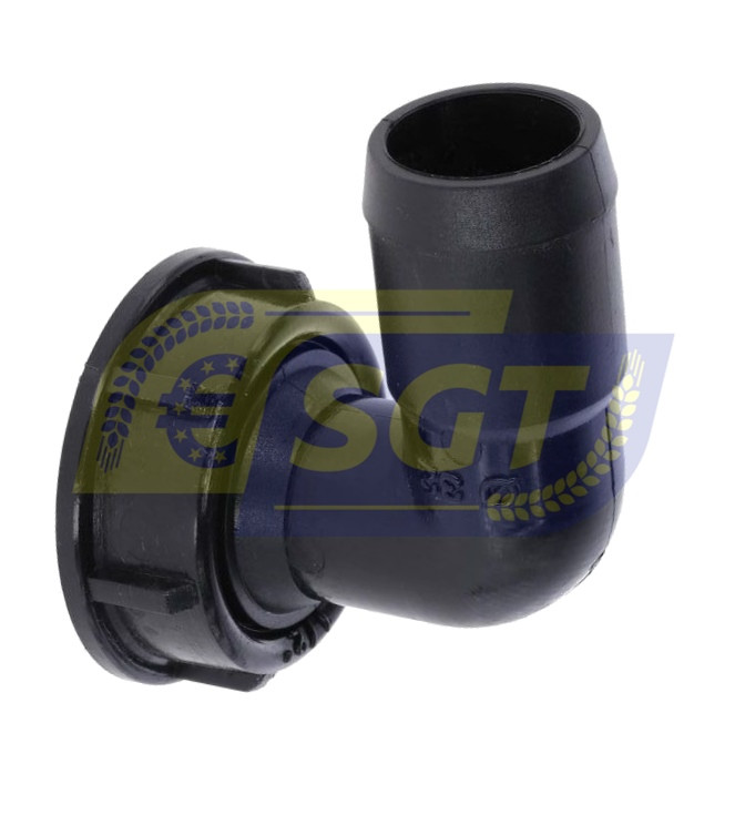 Коліно d32 з гайкою для насоса Р-140 обприскувача