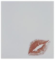 Папір із липким шаром, стикер "Відбиток поцілунок" 30 аркушів AS-0522, Р-0118