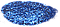 Блискітки (Глітер) дрібні Атлас 2 г — Синій AS-2312, фото 3