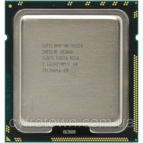 Процесор Intel XEON Quad Core X5550 2.66 GHz/8M s1366 4ядра 8 потоків
