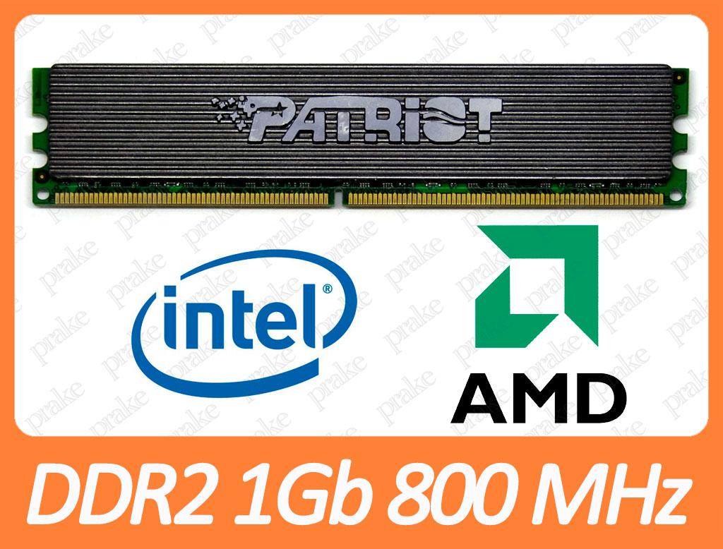 DDR2 1GB 800 MHz (PC2-6400) CL4 Patriot PDC22G6400LLK, фото 1