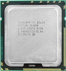 Процесор Intel XEON Quad Core E5620 2.4 GHz/12M s1366 4ядра 8 потоків бв