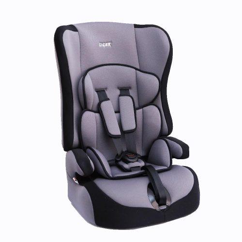 Дитяче автокрісло SIGER Трансформер Прайм 9-36 кг група 1-2-3 сірий, фото 1