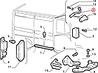 Ролик бокової зсувної двері верхній Fiat Ducato 230, Peugeot Boxer, Citroen Jumper (94-02), 1336735080, фото 7