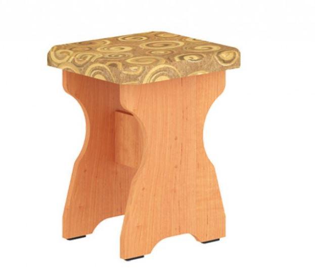 Табурет-1 кухонный ДСП Ольха+ткань Табурет-1 кухонный ДСП Ольха+ткань