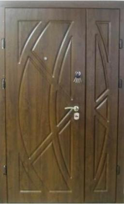 Вхідні броньовані полуторне двері "Портала" (Комфорт) ― модель Магнолія