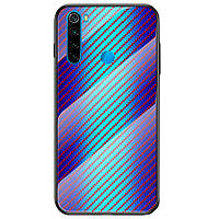 TPU чохол Wicker Gradient для Xiaomi Redmi Note 8 (синій)