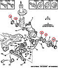 Підшипник передньої маточини R16 Fiat Ducato 230, Peugeot Boxer, Citroen Jumper (1994-2002), 1300535080, 335030, фото 6