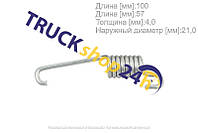 Пружина колодки тормозной d21x104,5 BPW