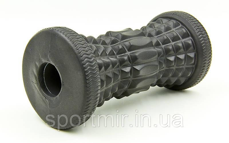 Ролер масажний для рук і ніг FI-6667 (EVA, р-р 15,5х7,5см, чорний), фото 1