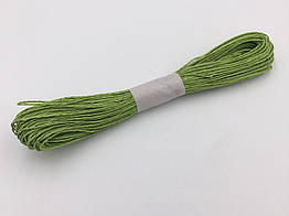Паперовий шпагат (веревка) салатова 50 м