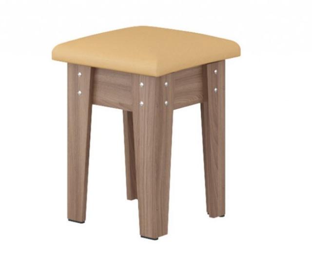 Табурет 4 кухонный ДСП ясень шимо+винил кофе Табурет 4 кухонный ДСП ясень шимо+винил кофе