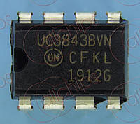ШИМ контроллер 500кГц ONS UC3843BVNG DIP8