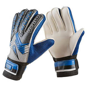 Воротарські рукавички сині MITRE Latex Foam розмір 8, фото 4