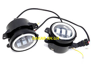 30N 3,5" Фари протитуманітні світлодіодні врізні дворежимні 30N 3,5" LED