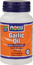 Олія Часнику Now Foods Garlic Oil 1500 mg 100 Softgels