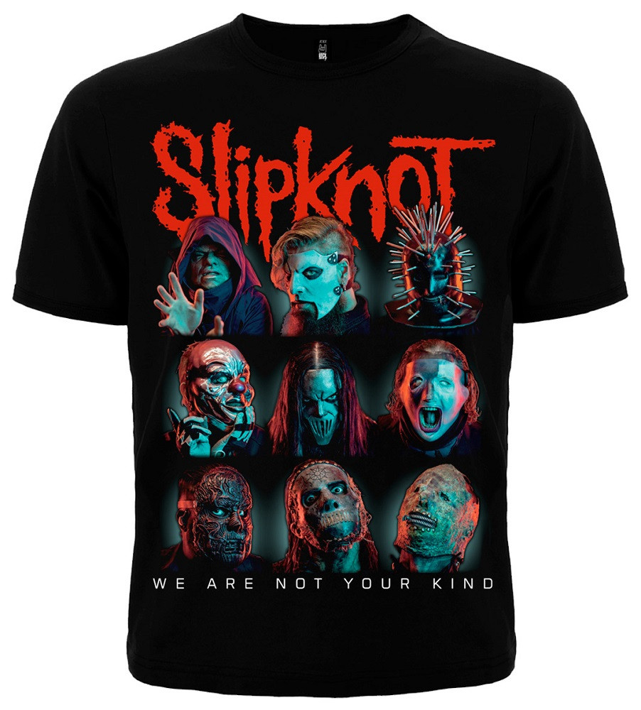 Футболка Slipknot "We Are Not Your Kind" (masks), фото 1