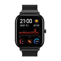 Ремінець для Xiaomi Amazfit GTS Міланська петля Black, фото 3