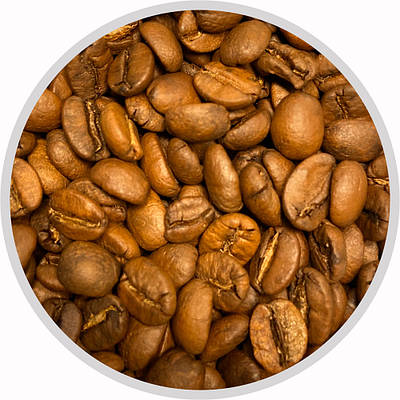 Кава в зернах (молотий) Арабіка БРАЗИЛІЯ — Brazil Santos 1 кг.