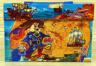 Набор для рисования 68 предметов "Пираты" в чемодане