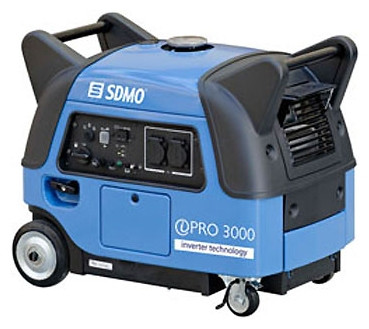 Однофазний інверторний бензиновий генератор SDMO Inverter Pro 3000 E (3 кВТ)