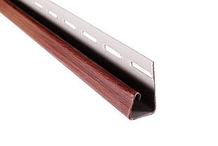 Планка J-профіль ASKO NEO (Польща) 3,8 м Червоне дерево Твк