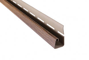 Планка J-профіль ASKO NEO (Польща) 3,8 м Темний дуб