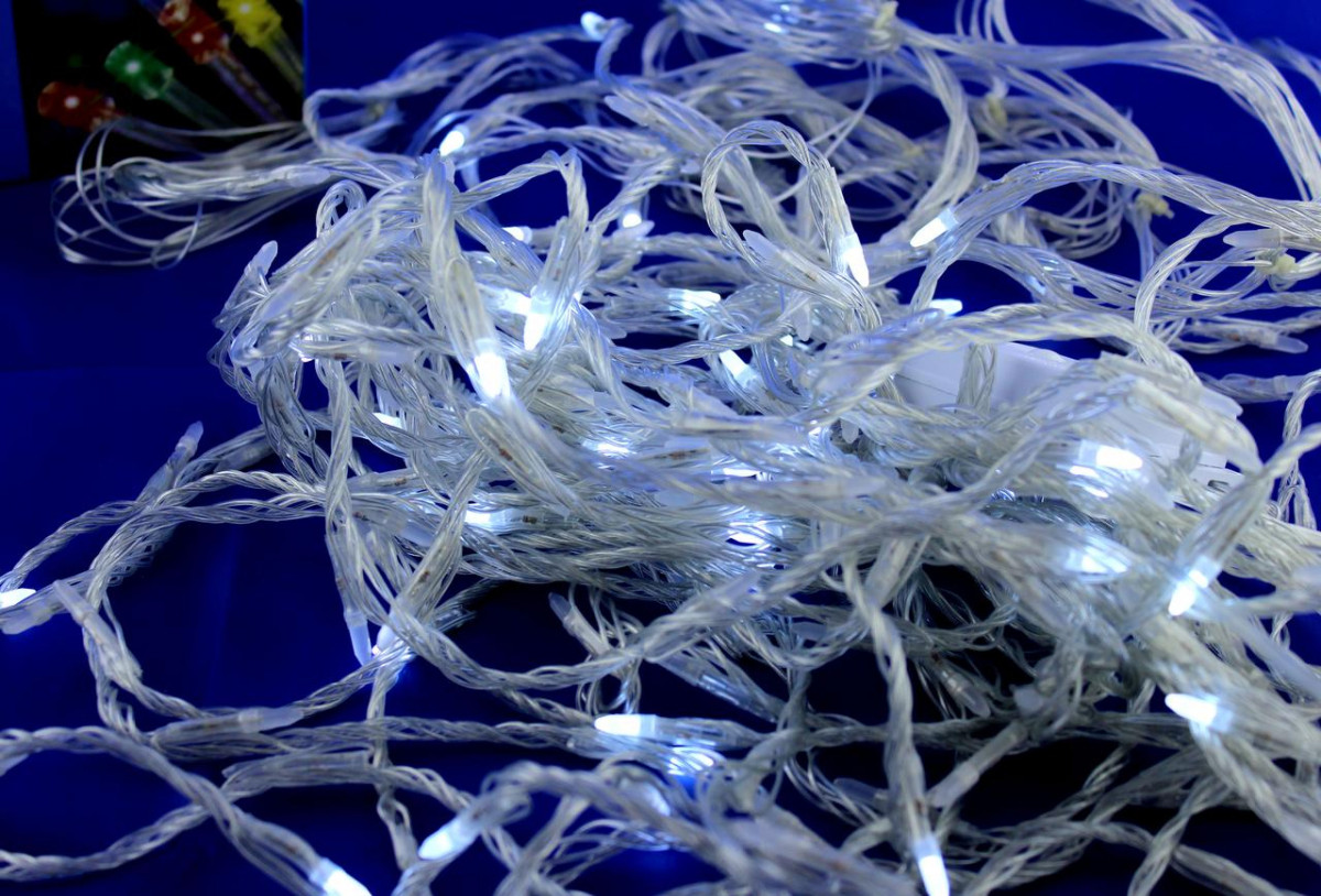 Xmas гірлянда LED (Водоспад 3M*2M) 320-W Біла, фото 1