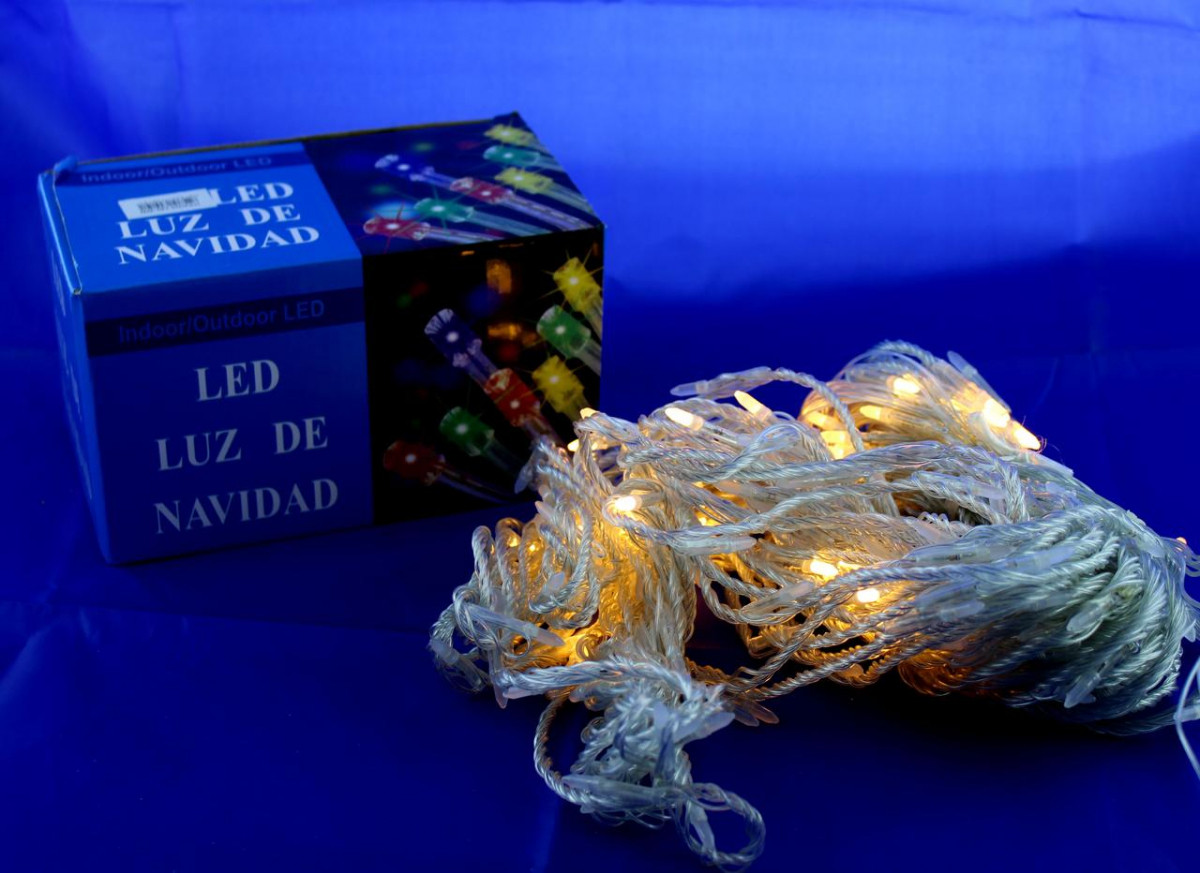 Xmas гірлянда LED (Водоспад 3M*2M) 320-WW Теплий білий, фото 1