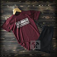 Спортивні Чоловічі шорти і футболка Armin (Ван бюрен) / Літні комплекти для чоловіків, фото 1