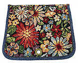 Джинсова сумочка РОМАШКИ, фото 3