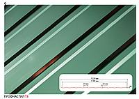 Профнастил Т-8 ПС-8 (Германия/Бельгия/Польша) 0,5мм Arcelor Mittal