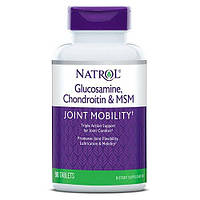 Хондропротектор Natrol Glucosamine Chondroitin & MSM 90 tabs