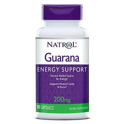 Гуарана Natrol Guarana 200 mg 90 caps