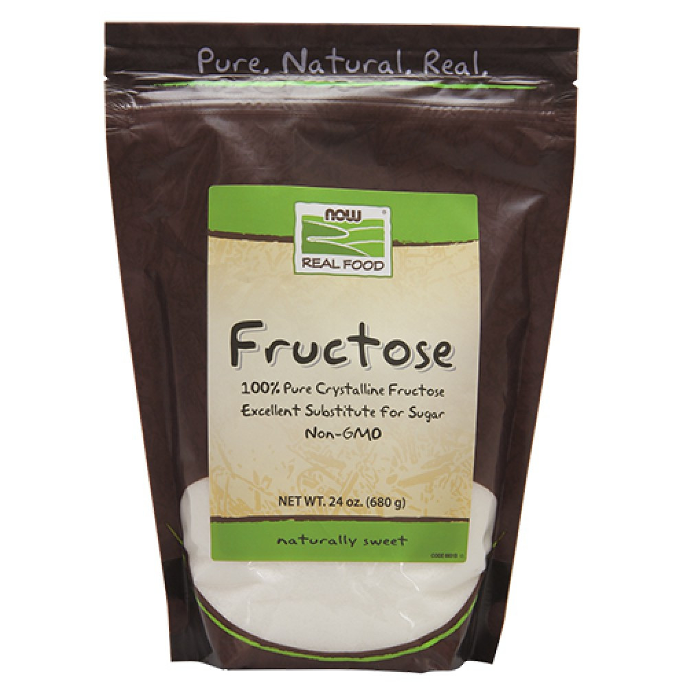 Кристалічна фруктоза / NOW - Fructose (680 g)