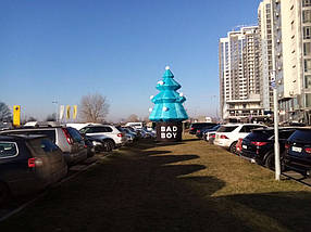 Надувна ялинка декорація 5 м, фото 4