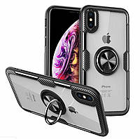 Чехол Primolux Ring Magnetic Stand для Apple iPhone X / iPhone Xs - Black