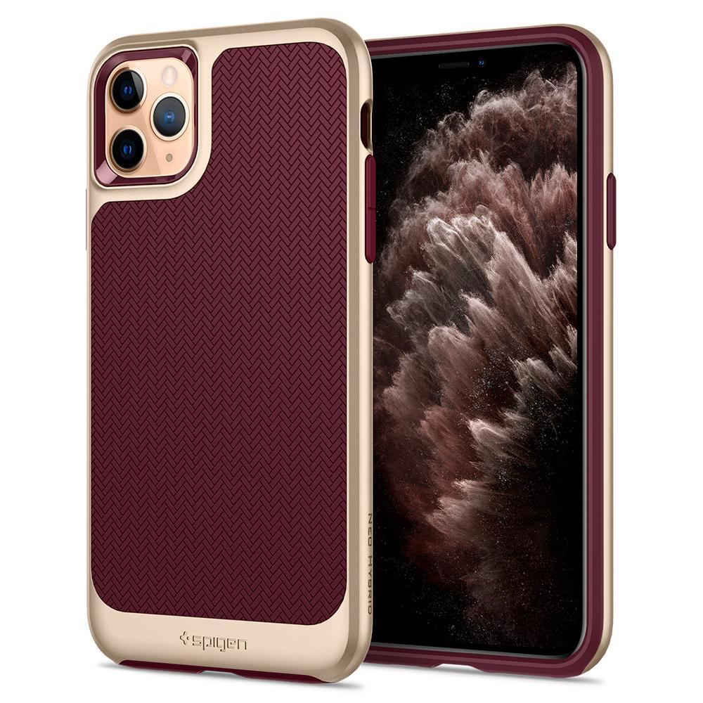 Чохол Spigen для iPhone 11 Pro Neo Hybrid, Burgundy (077CS27246)