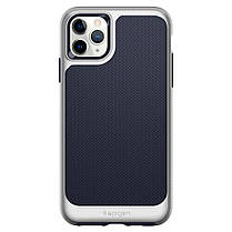 Чохол Spigen для iPhone 11 Pro Max Neo Hybrid, Silver Satin, фото 4