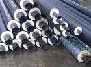 Теплоізольовані сталеві труби 108/200 мм у ПЕ оболонці