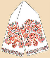 Заготівля для вишивки рушника ГАБАРДИН